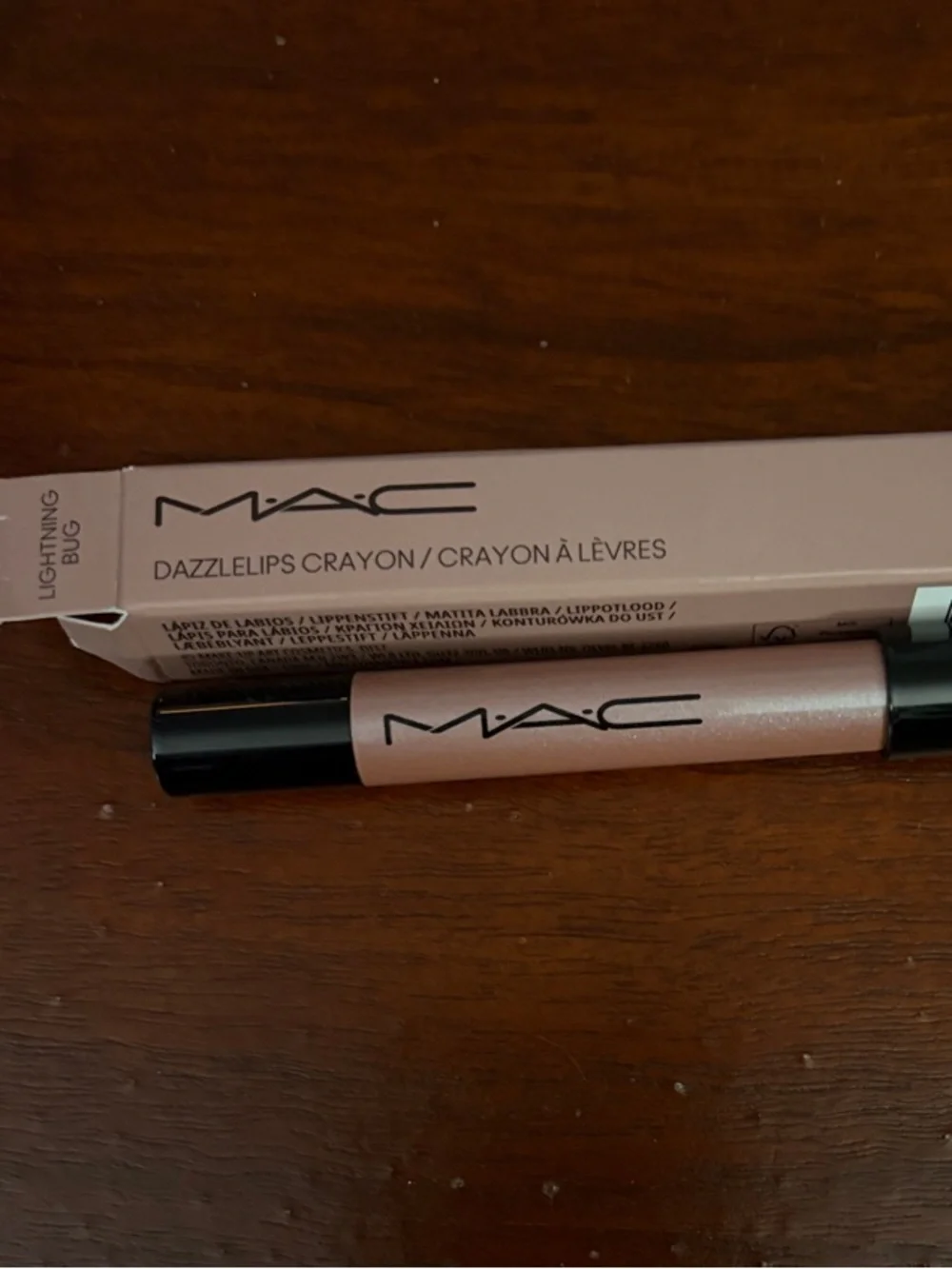 NEW MAC Cosmetics Dazzlelips Crayon Lip Gloss - Lightening Bug